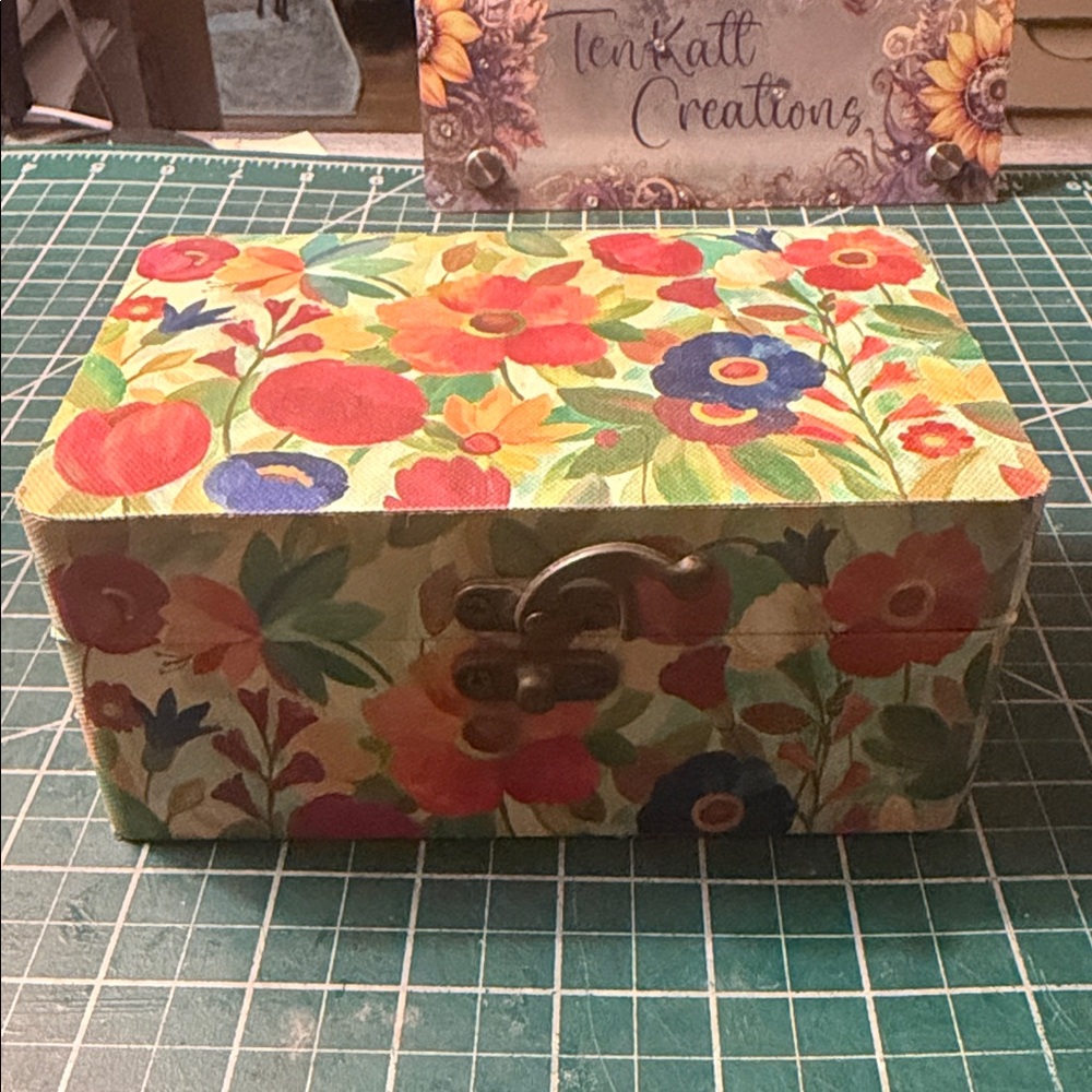 Floral Decorative Box